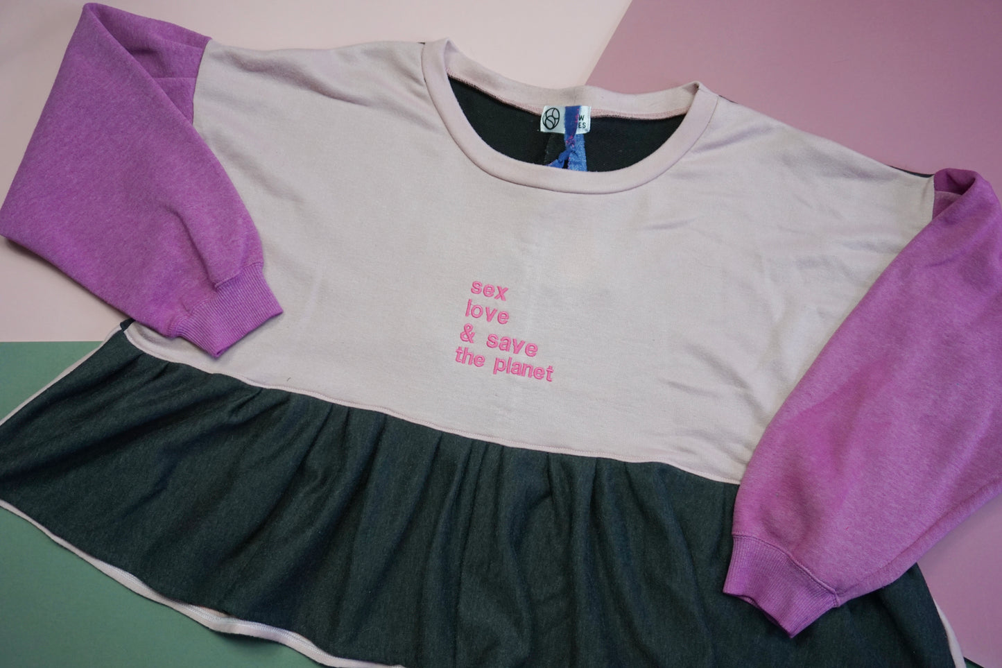 Sex, Love & Save The Planet Jumper Size XXL