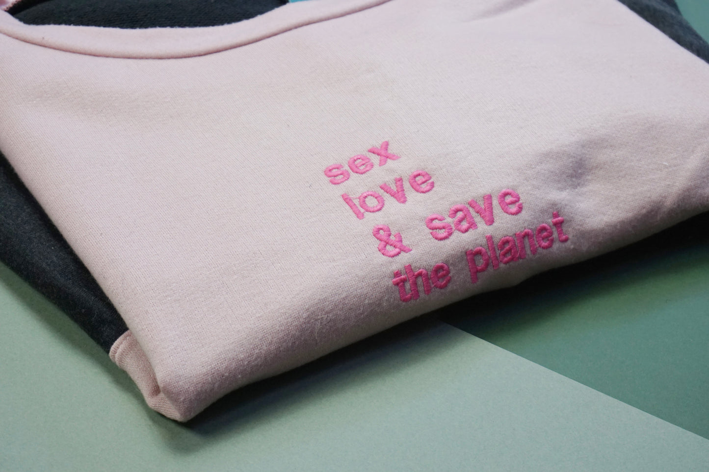 Sex, Love & Save The Planet Jumper Size XXL