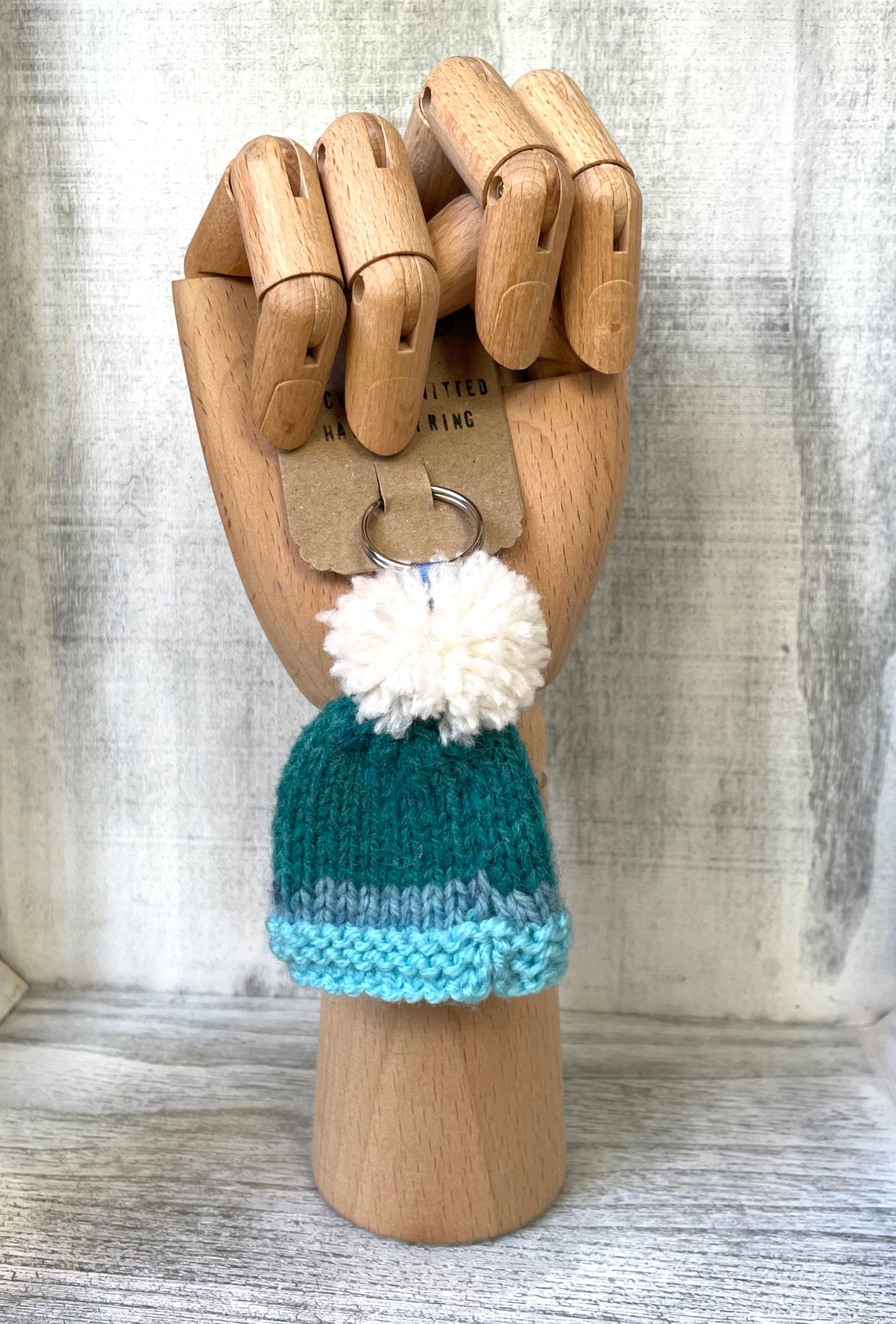 Wooly Hat Keyring - Cosy Walks