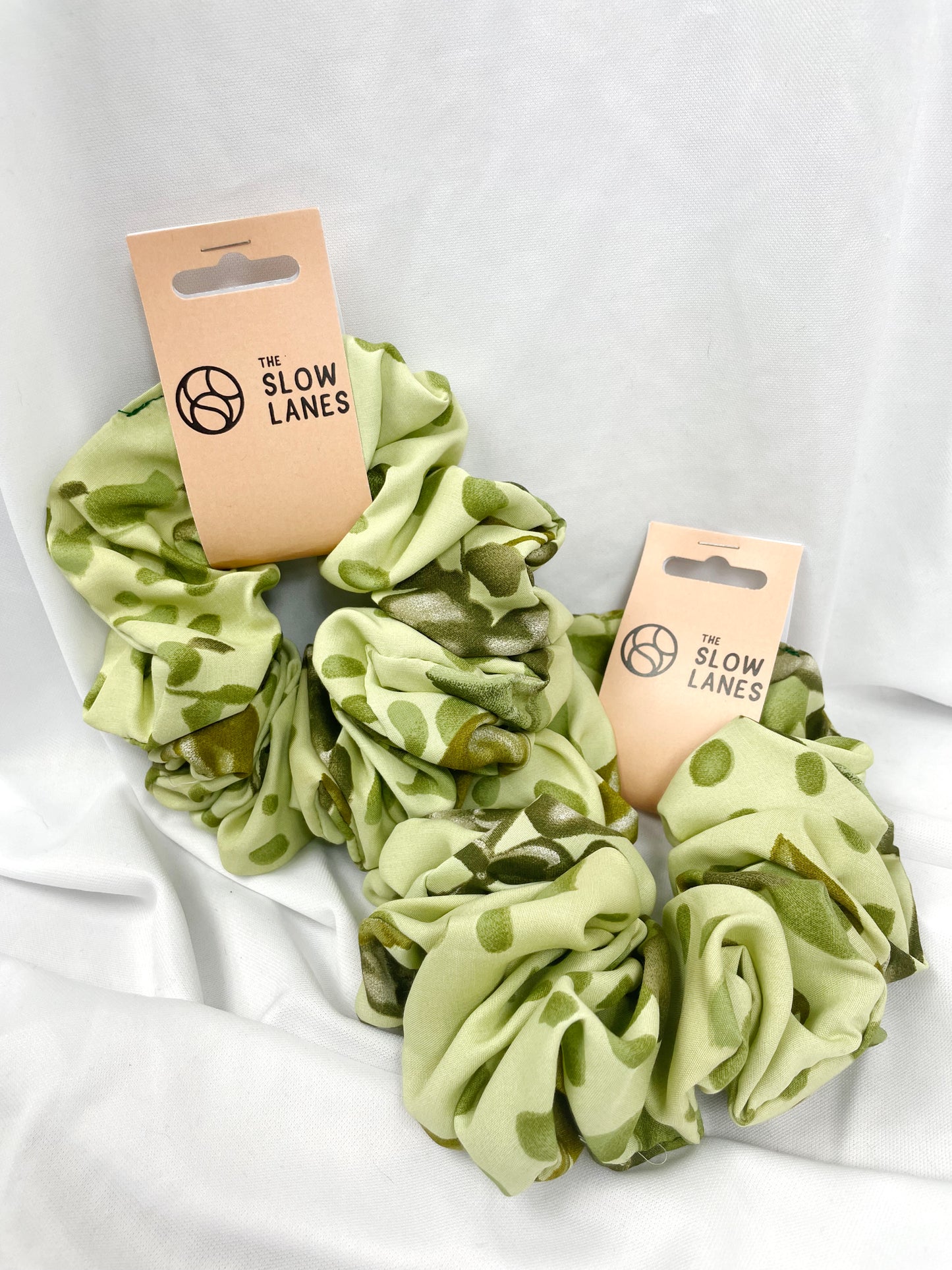Giant Green Garden Scrunchie