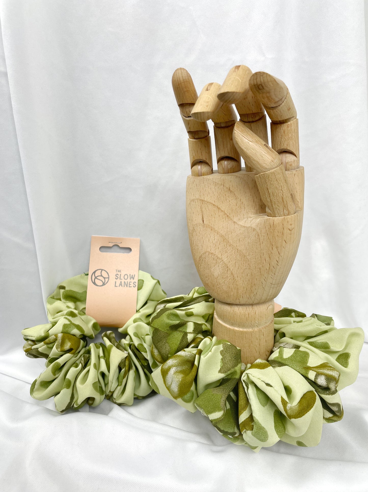 Giant Green Garden Scrunchie