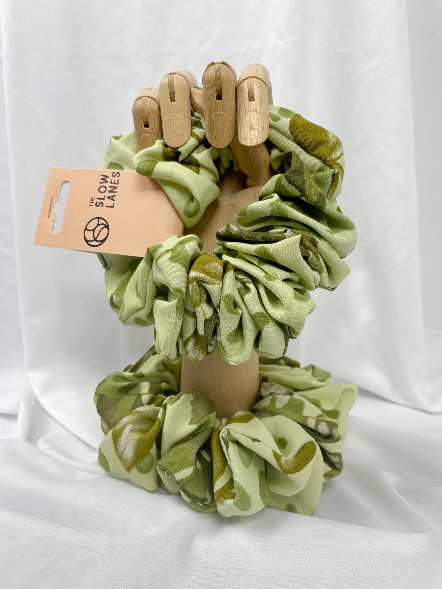 Giant Green Garden Scrunchie