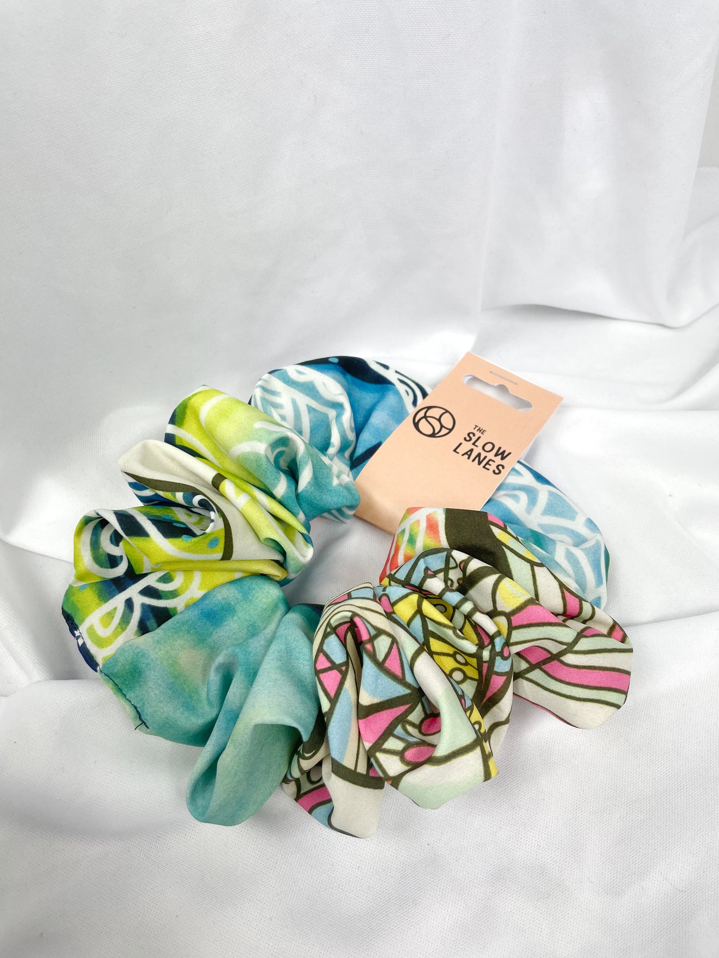 Bright Abstract Giant Scrunchie