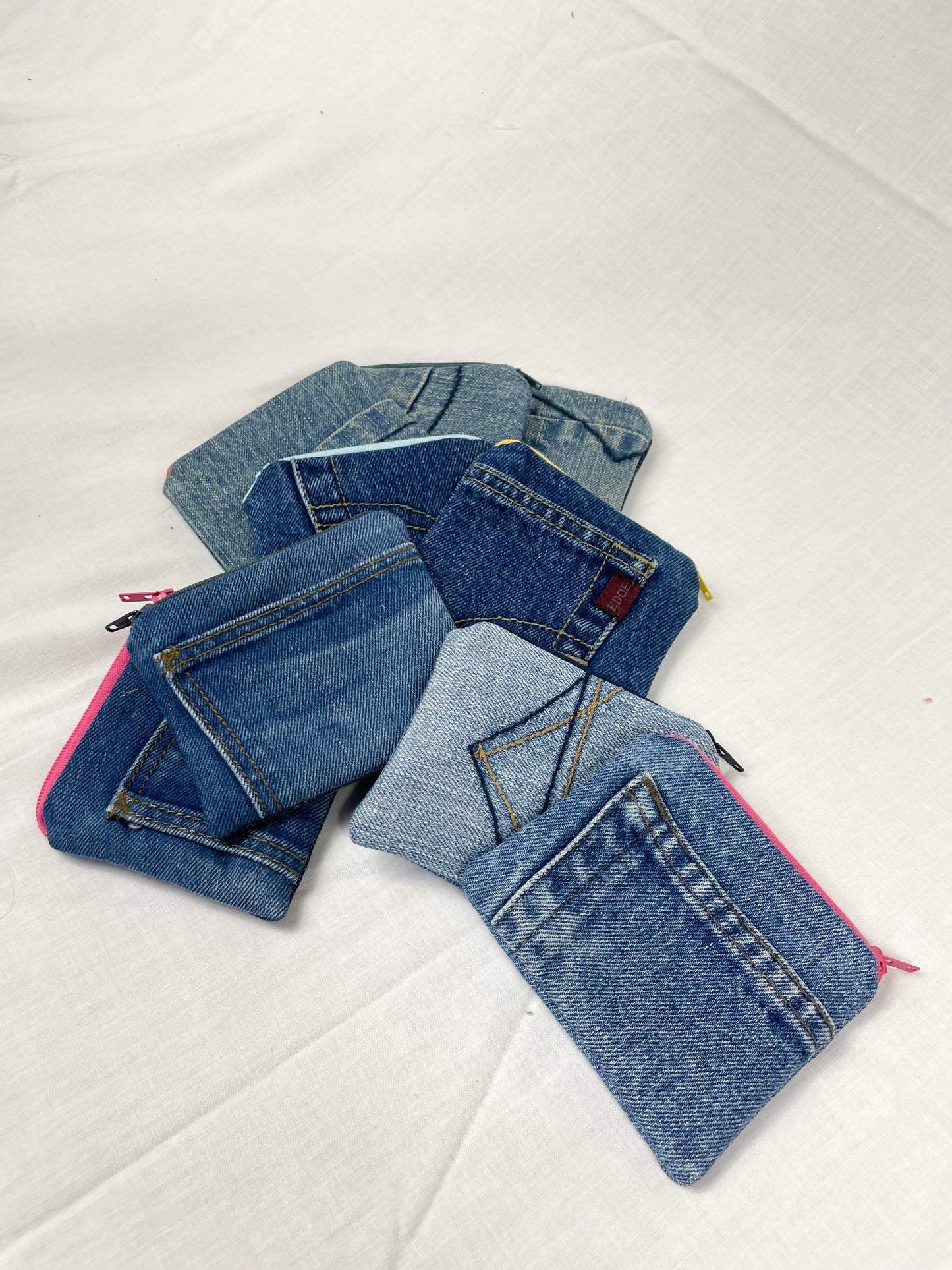 Small Denim Jean Coin Purses