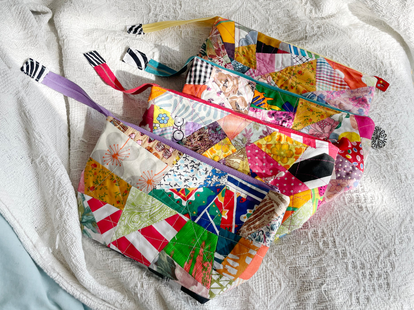 Zero Waste Patch Make Up Bags