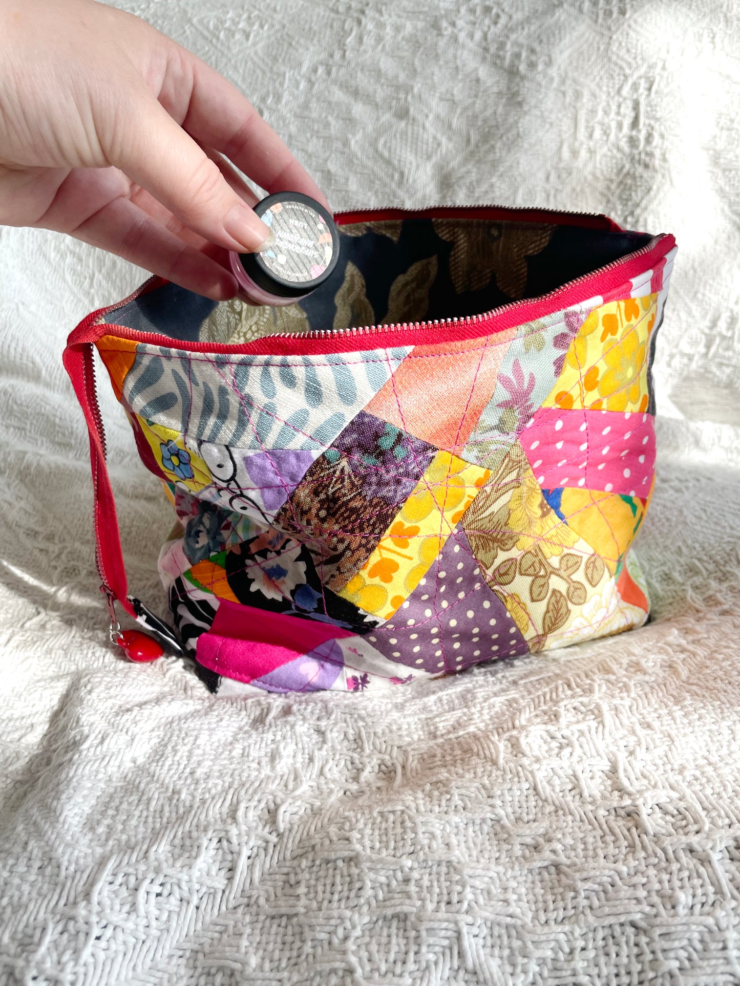 Zero Waste Patch Make Up Bags