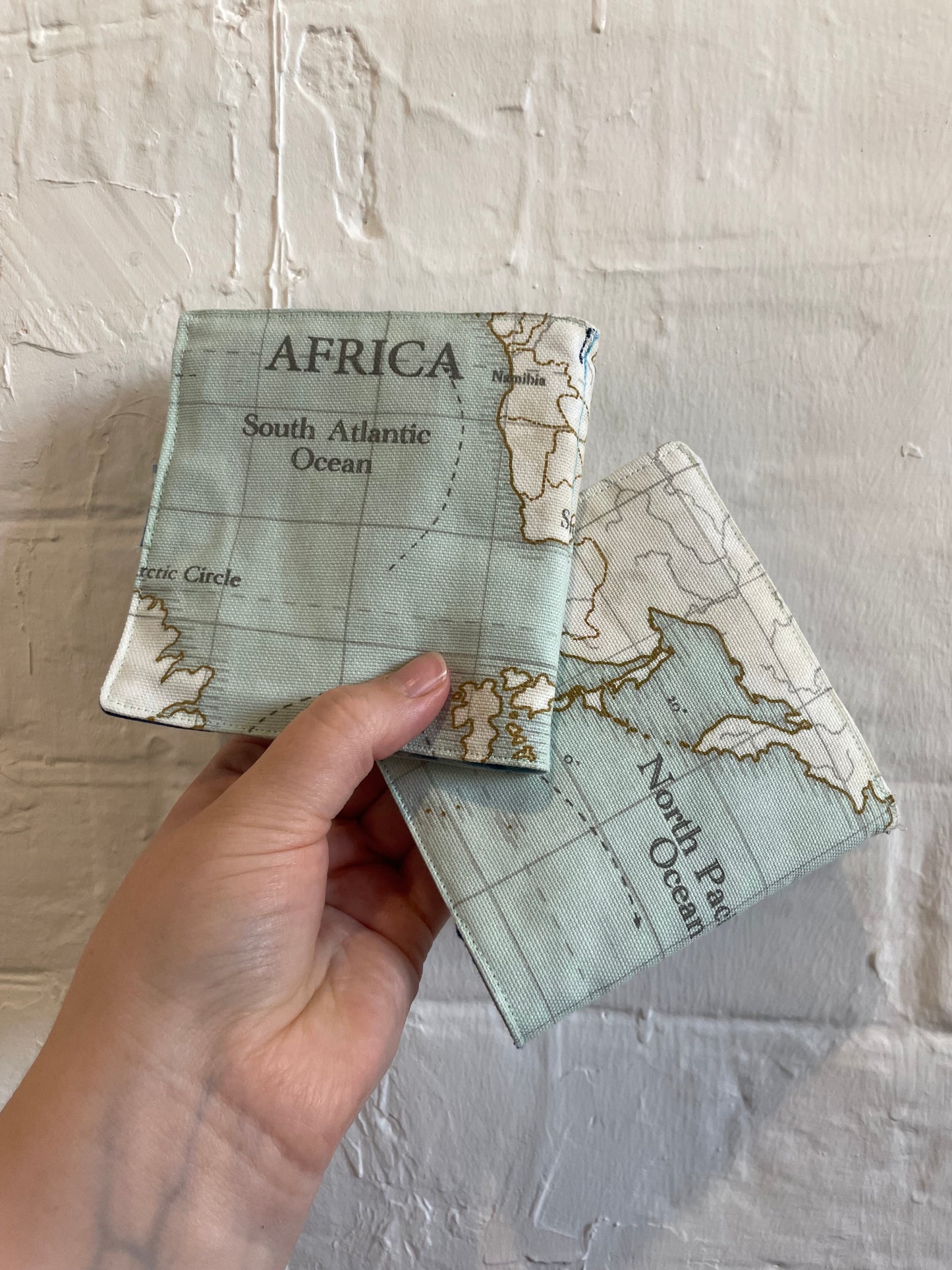 Vintage Map Needlecase