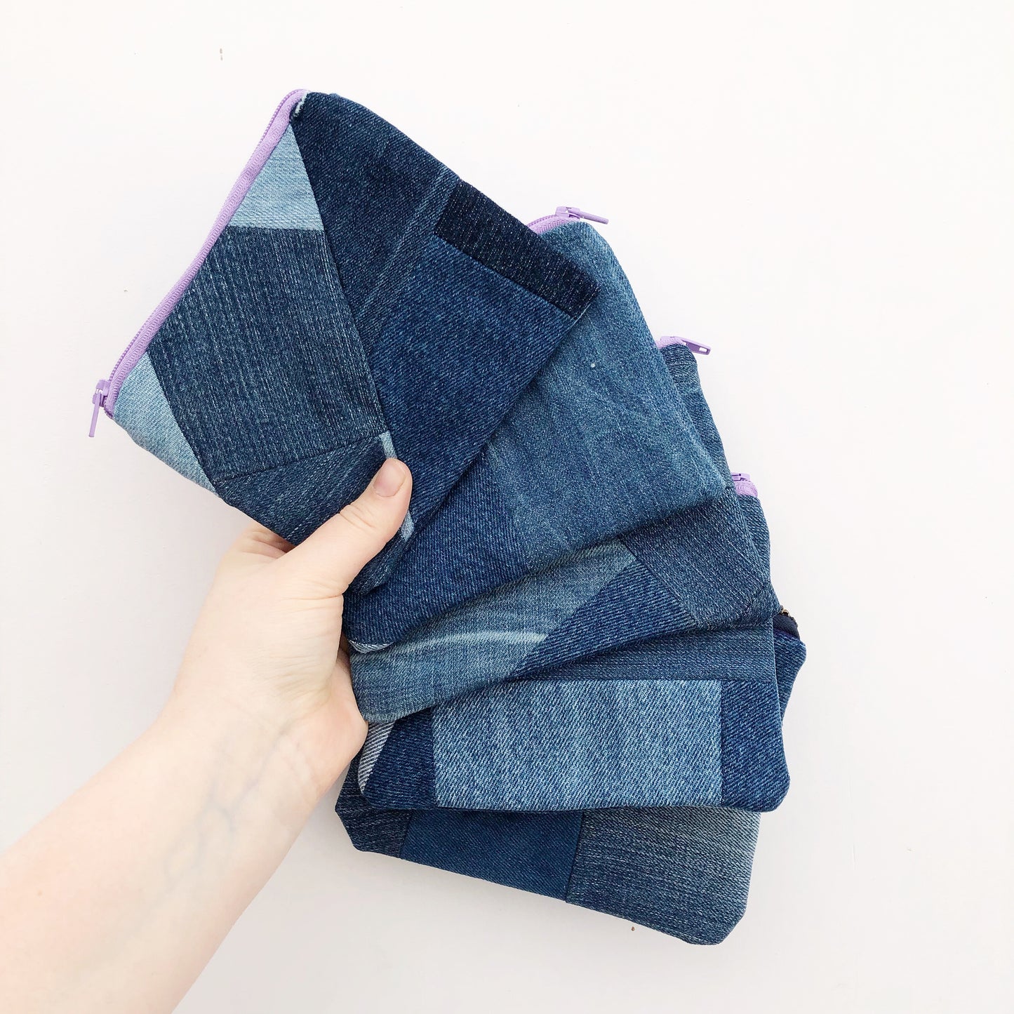 Denim Patch Purse