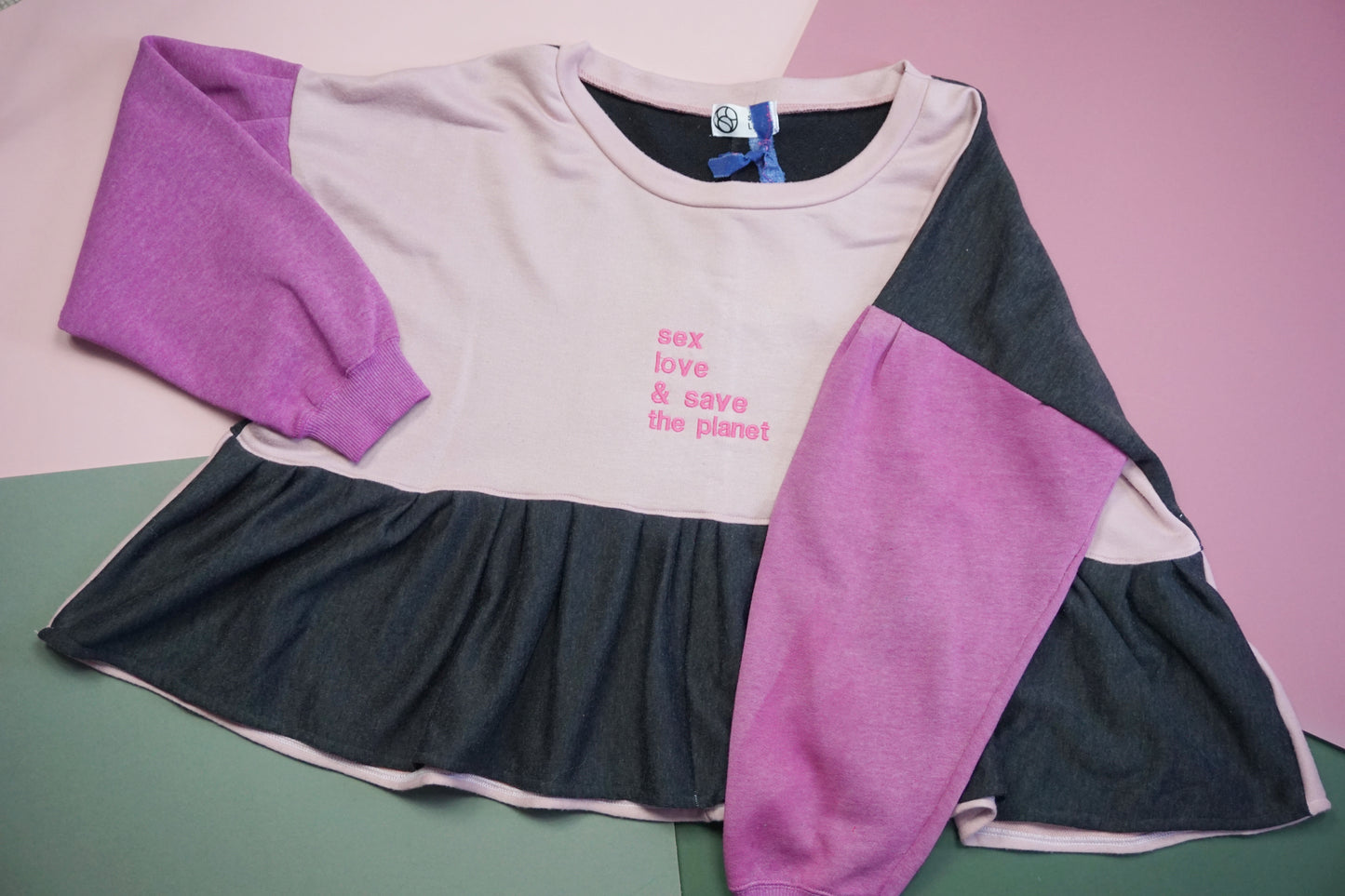 Sex, Love & Save The Planet Jumper Size XXL