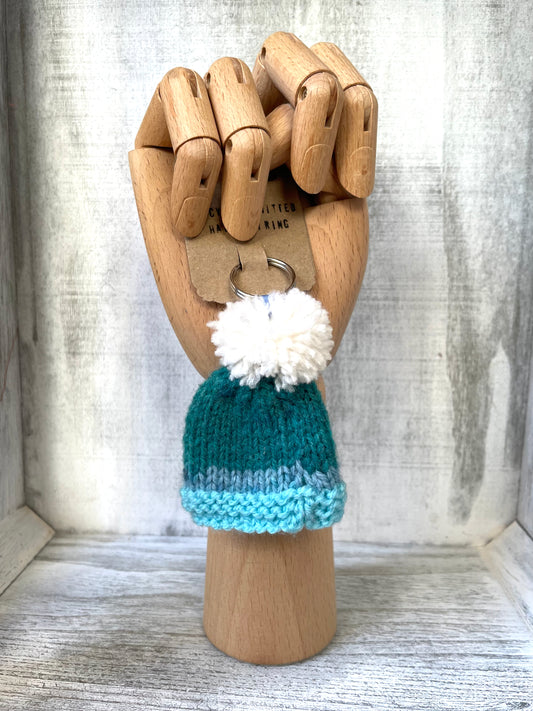 Wooly Hat Keyring - Cosy Walks