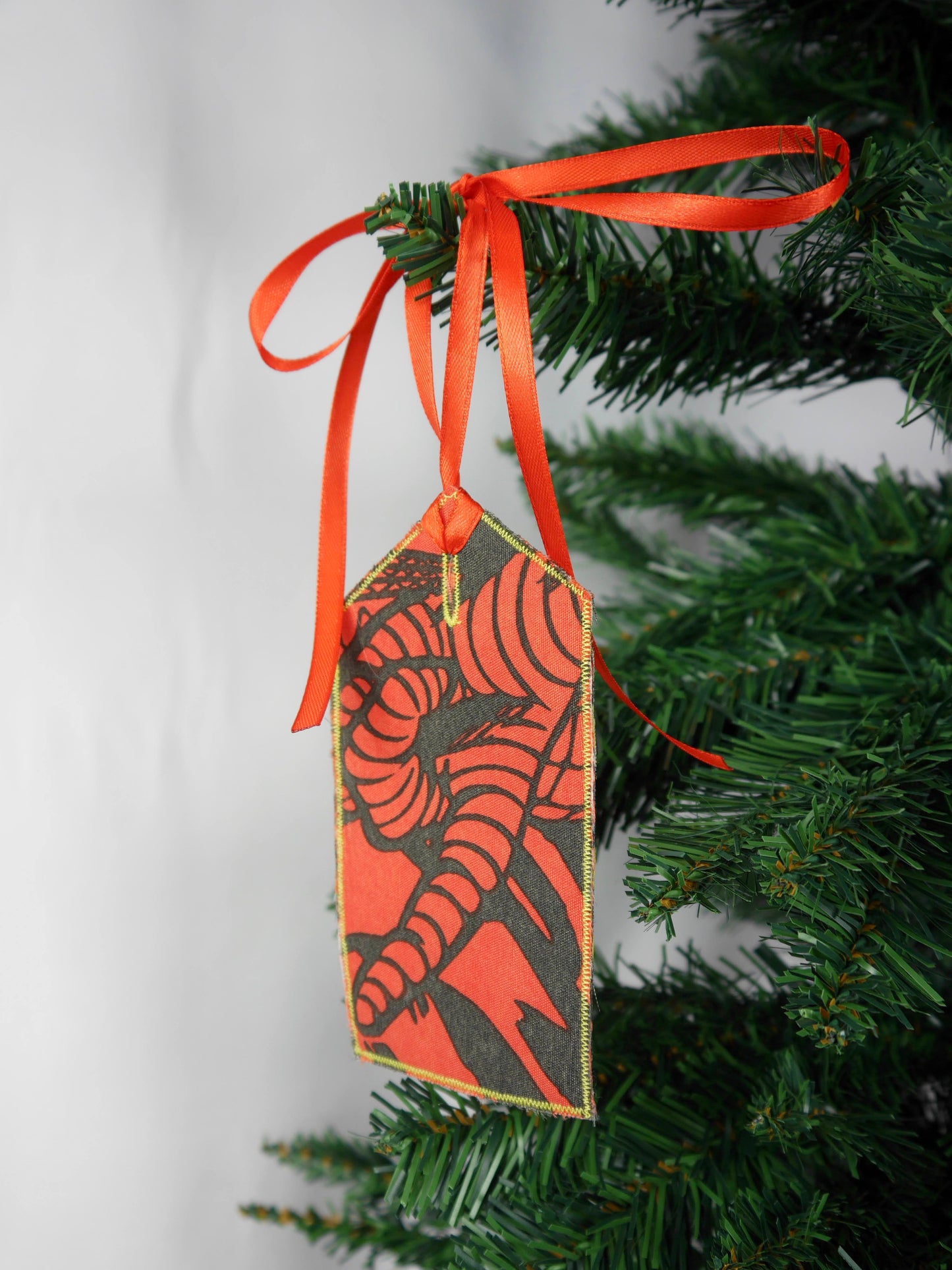 Upcycled Giftcard Holder -  Comic Print Fabric Gift Tag