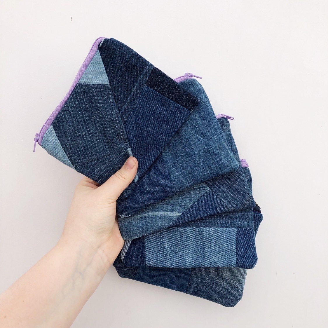 Denim Patch Purse