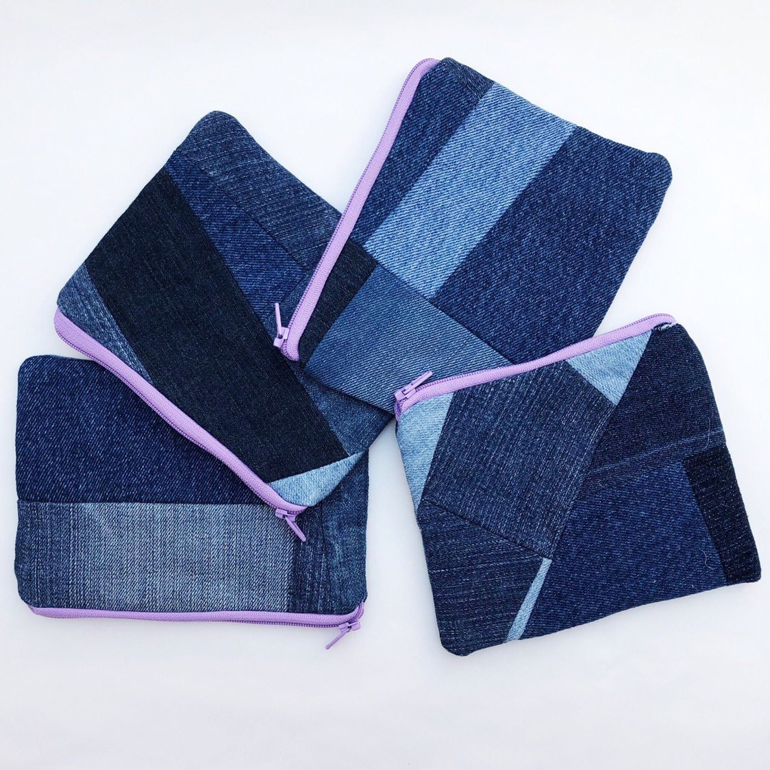 Denim Patch Purse