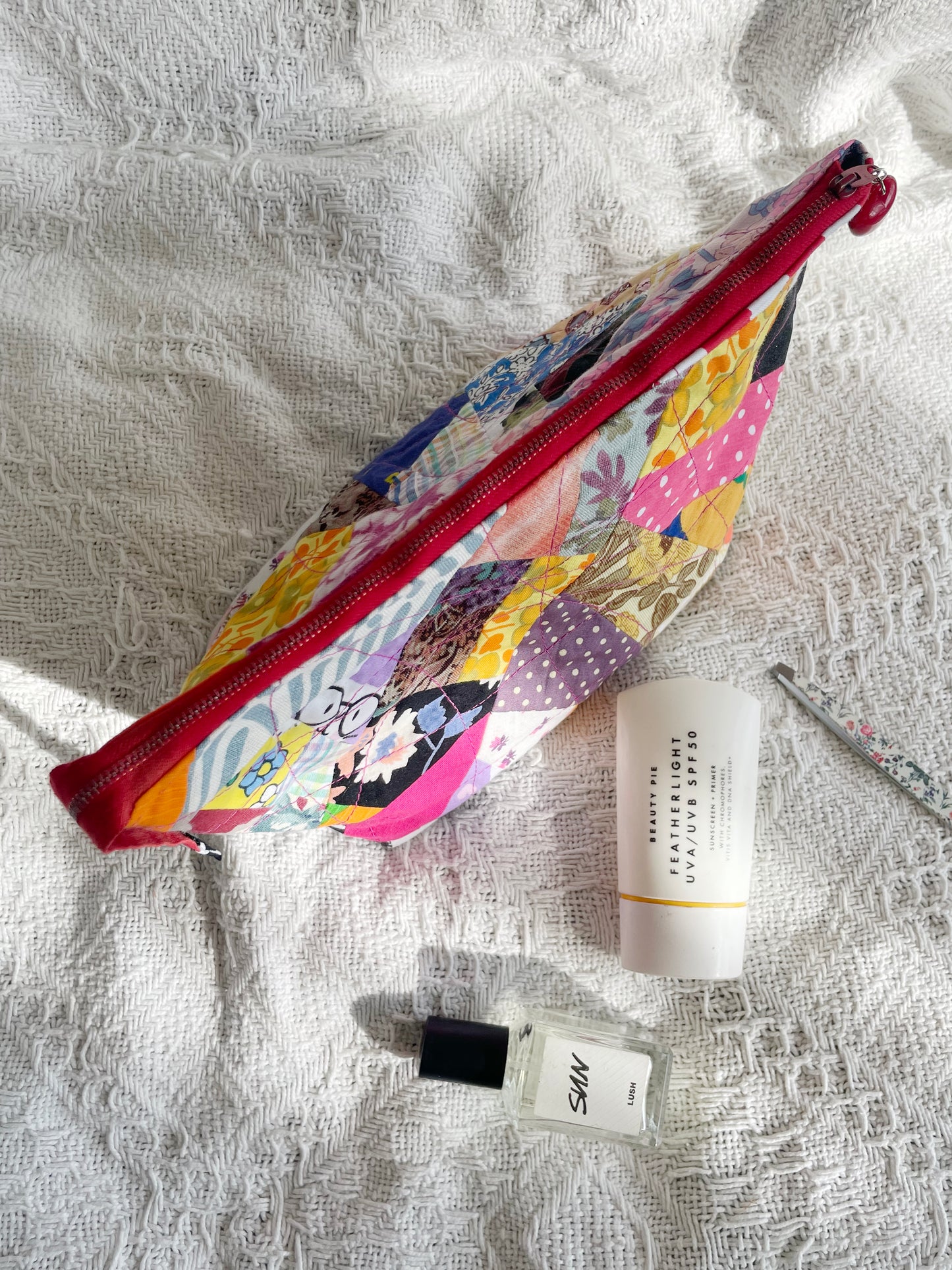 Zero Waste Patch Make Up Bags